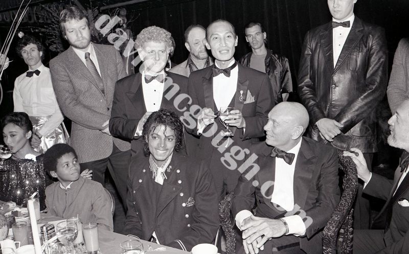 Michael Jackson with Yul Brynner, Mark Fieishman, Bobby To.jpg